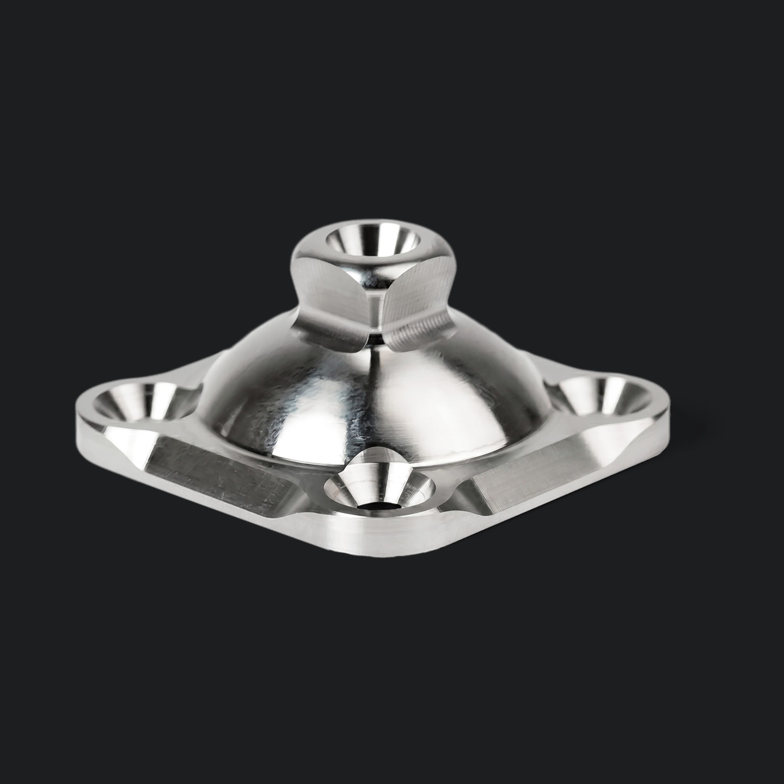 Removable modular titanium pyramid