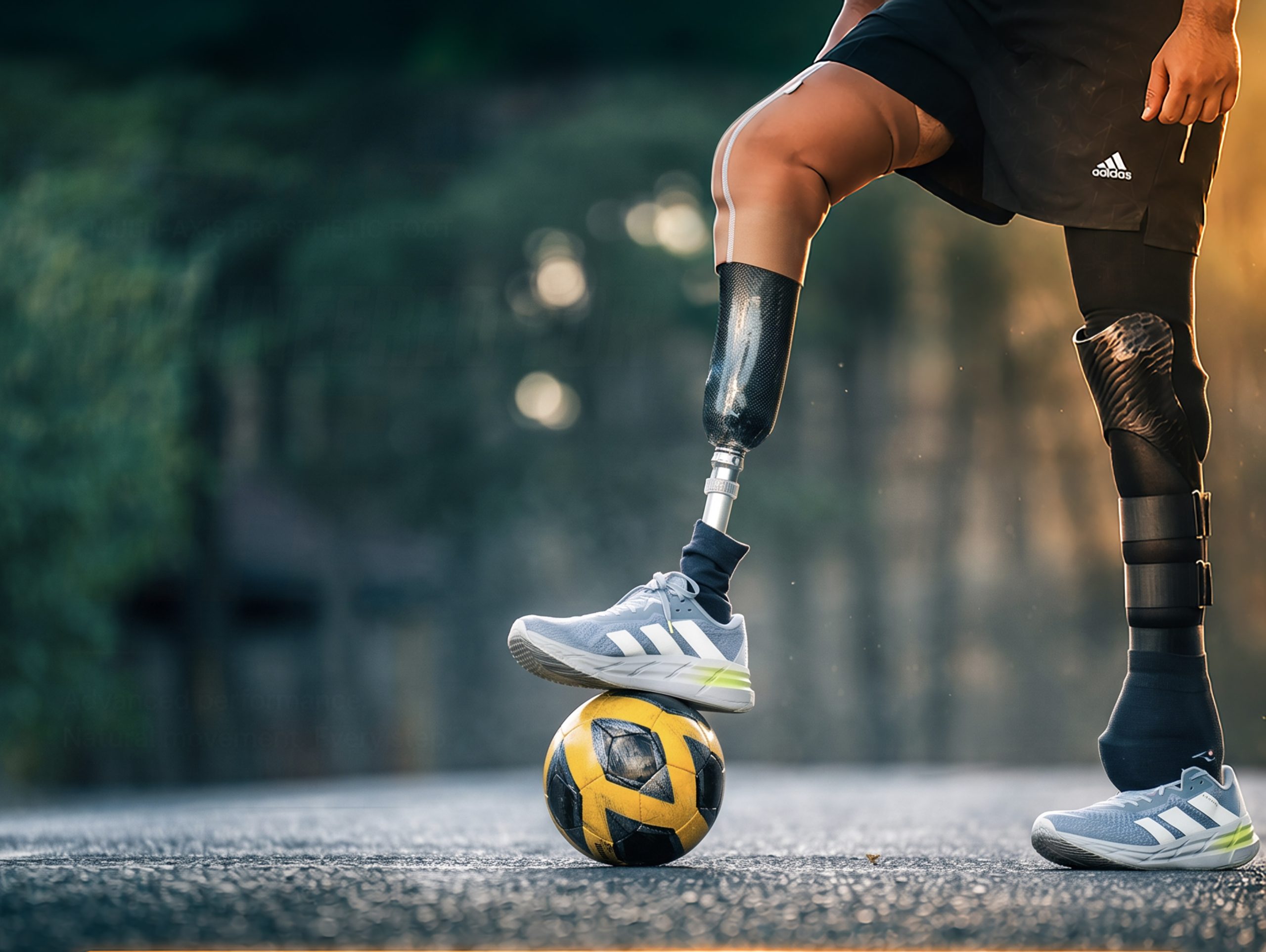 An active lifestyle with a prosthetic foot