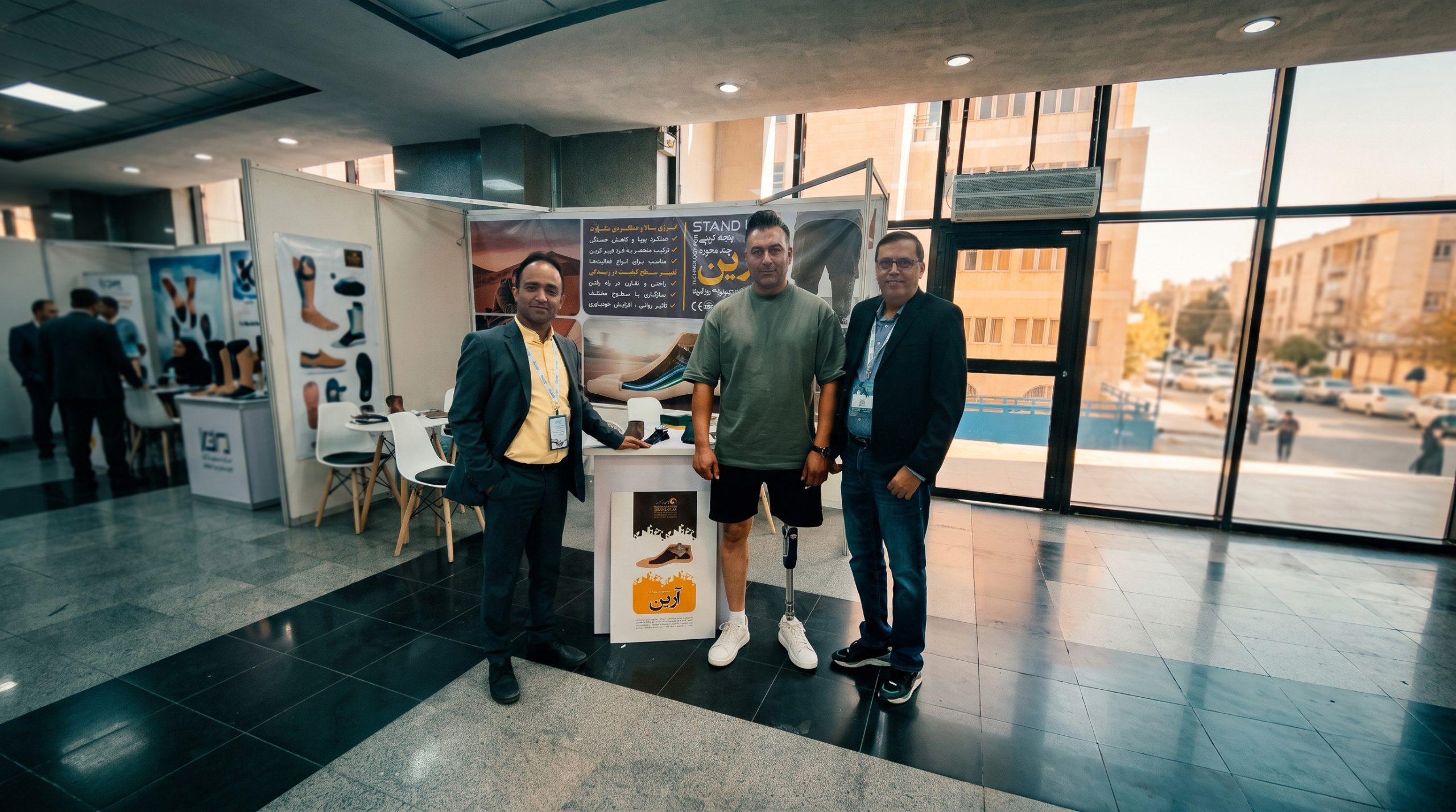 TGEC team sharing prosthetic technology with the community